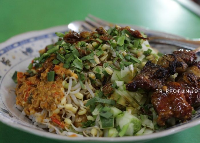 tampilan nasi lengko haji barno
