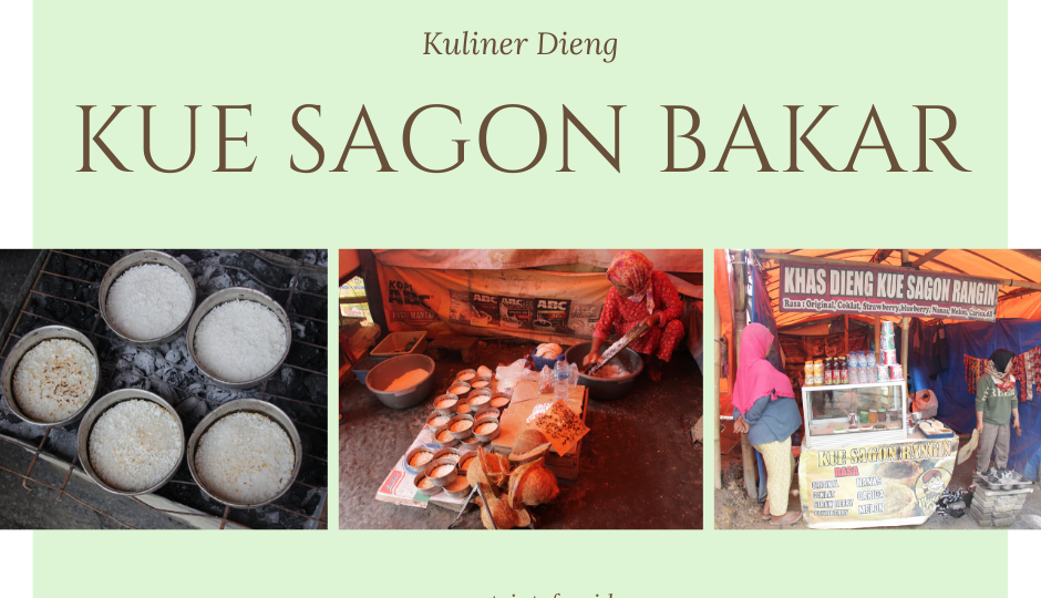 kuliner kue sagon bakar