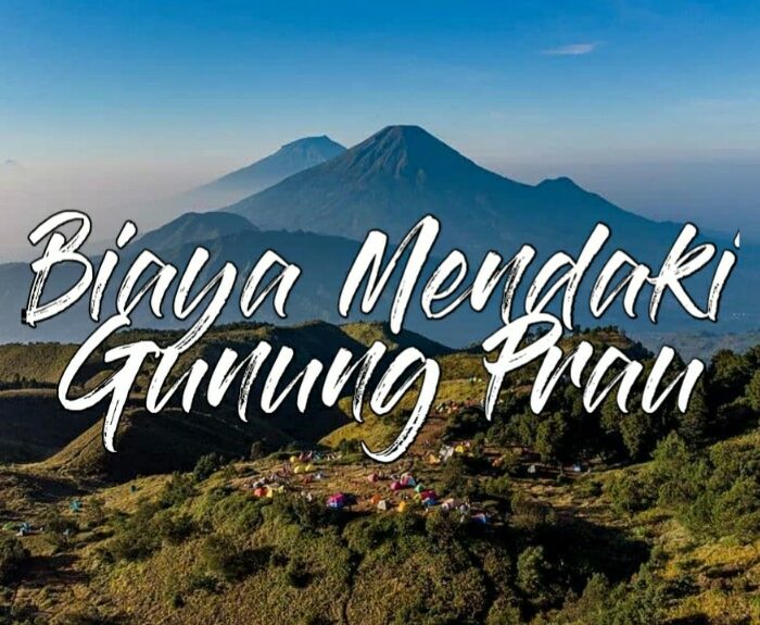 berapa biaya pendakian gunung prau